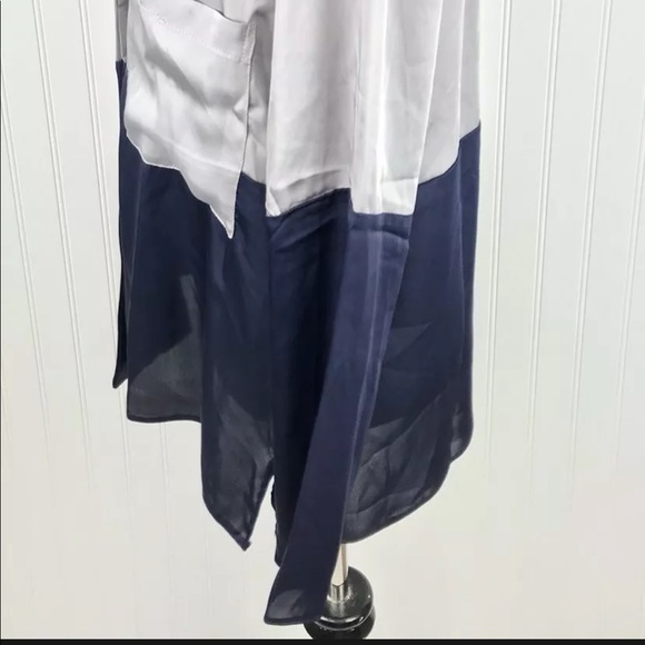 Asos color block blouse sz 12 - Picture 4 of 8